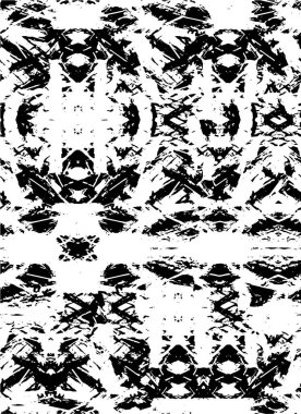 tasarım ve dekorasyon için monokrom soyut desen