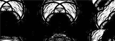 tasarım ve dekorasyon için monokrom soyut desen