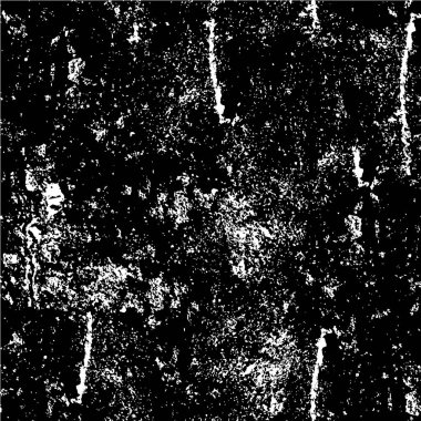 Siyah beyaz grunge dokusu. Tehlike arka planı. Tehlike arkaplanının koyu dokusu. Soyut noktalar yaratmak kolay, sıkıntı, gürültü ile çizilmiş etki