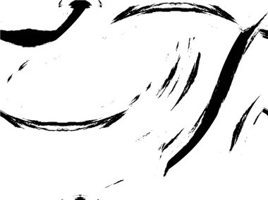 Siyah ve beyaz soyut desen