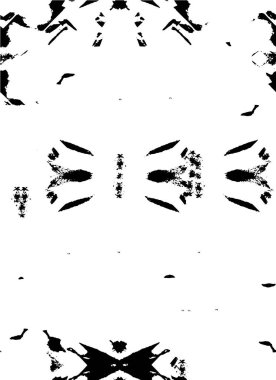 Siyah ve beyaz soyut desen