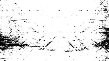 Koyu Grunge Geometrik Deseni