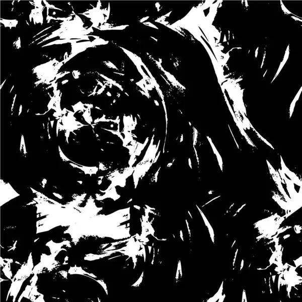 抽象的な傷 黒と白の壁紙 — ストックベクタ
