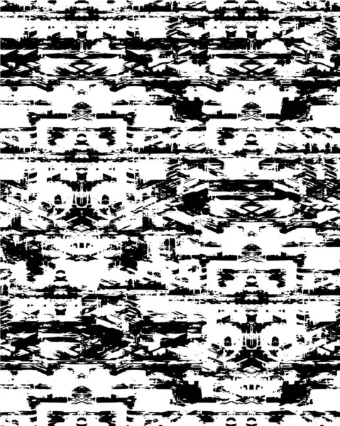 Abstract Black White Grunge Texture Background — Stok Vektör