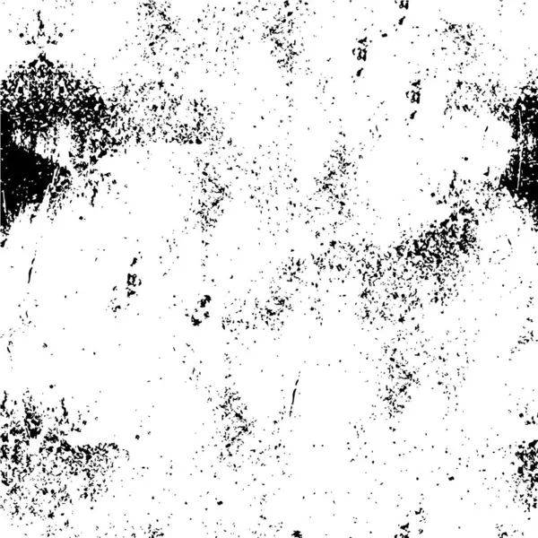 Abstraktní Vzor Grungy Škrábance Ztrápená Černá Bílá Barva — Stockový vektor