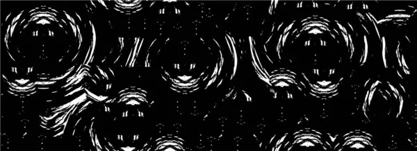 Абстрактний Чорно Білий Гранжевий Текстурний Фон — стоковий вектор