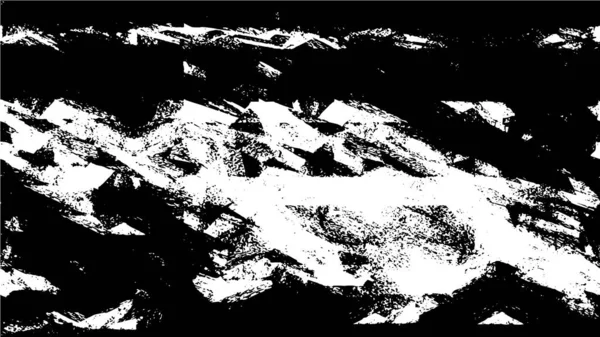 Abstract Black White Grunge Texture Background — Stockvektor