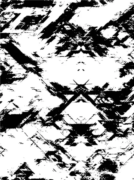 Abstract Black White Grunge Texture Background — Image vectorielle