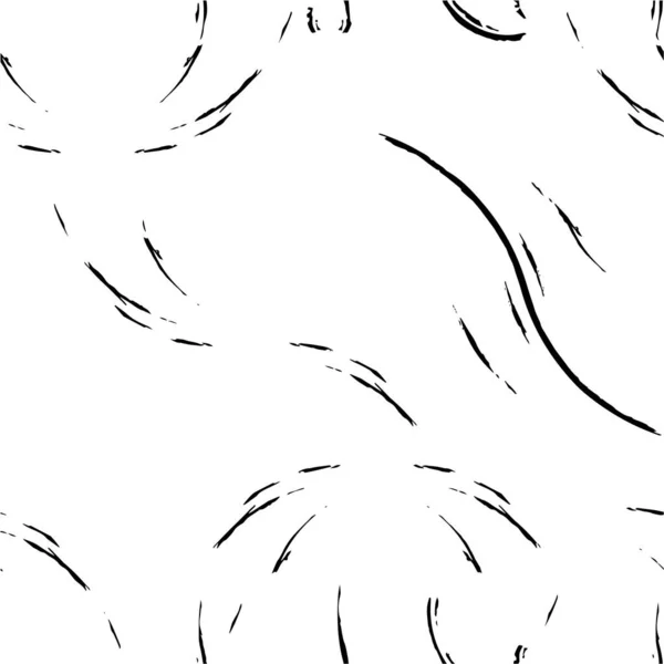 Abstract Black White Grunge Texture Background - Stok Vektor