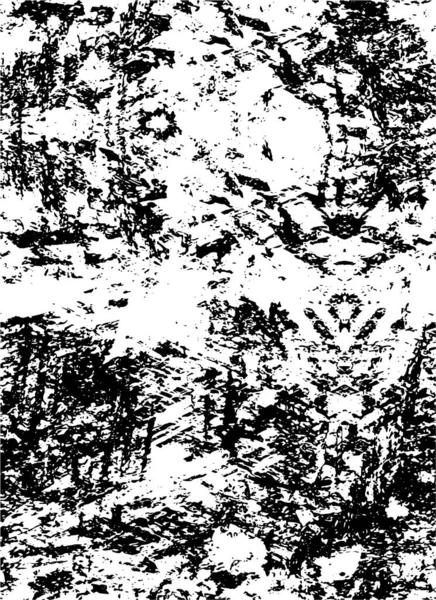 Черно Белые Абстрактные Царапины Обои Грязным Эффектом — стоковый вектор