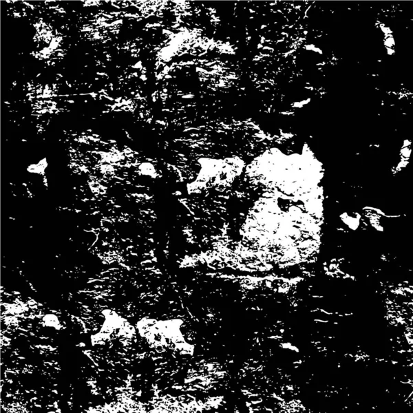 黑白相间的抽象划痕 有肮脏效果的墙纸 — 图库矢量图片