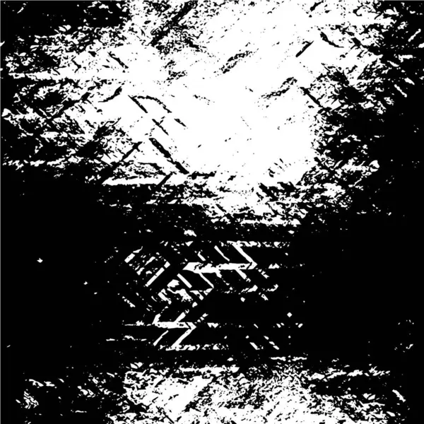 Zwart Wit Grunge Abstracte Textuur Achtergrond — Stockvector