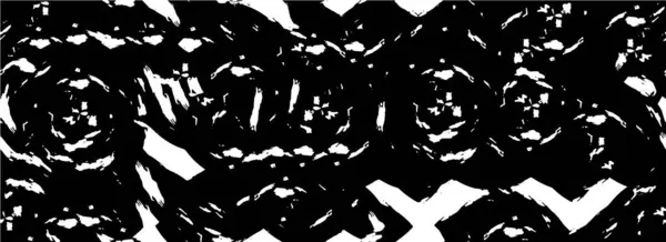 Abstrakte Schwarz Weiß Illustration Für Webdesign — Stockvektor