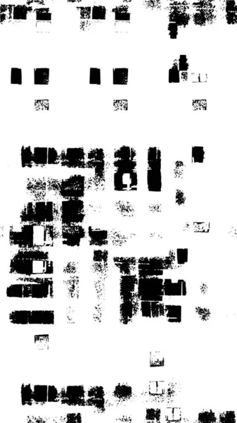 Modèle Texture Vectorielle Urbaine Grunge Noir Blanc Vintage Poussière Désordonnée — Image vectorielle