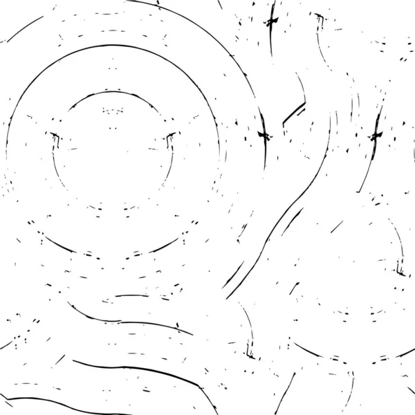 Abstrakte Grunge Textur Monochromer Hintergrund — Stockvektor