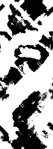 Черно Белые Мазки Гранж Текстура Фона Вектор — стоковый вектор