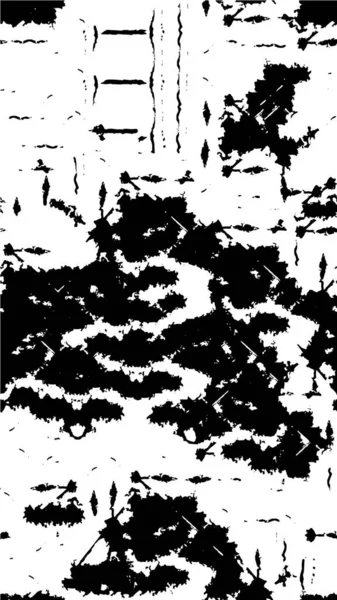 沮丧的背景是黑白相间的质感 带有点 划痕和线条 摘要病媒说明 — 图库矢量图片