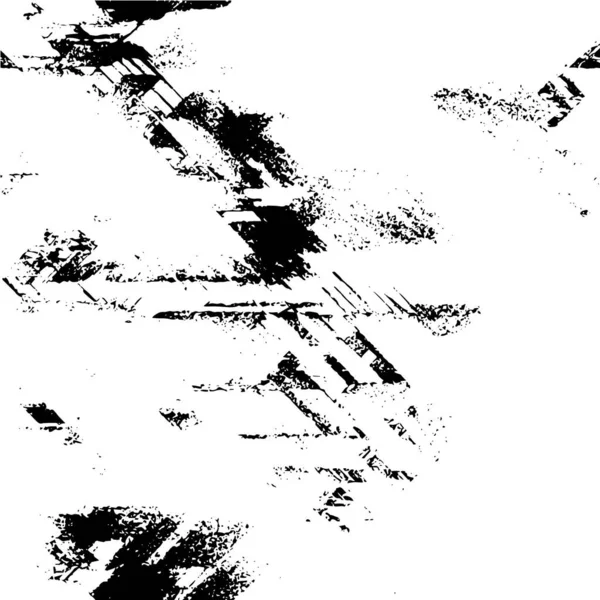 Distressed Overlay Textur Aus Rissigem Beton Grunge Oder Asphalt Grunge — Stockvektor