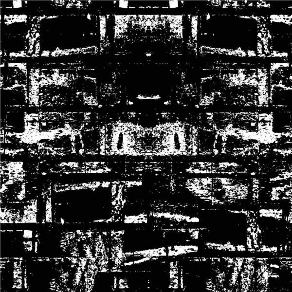 Schwarz Weiß Abstrakter Hintergrund — Stockvektor