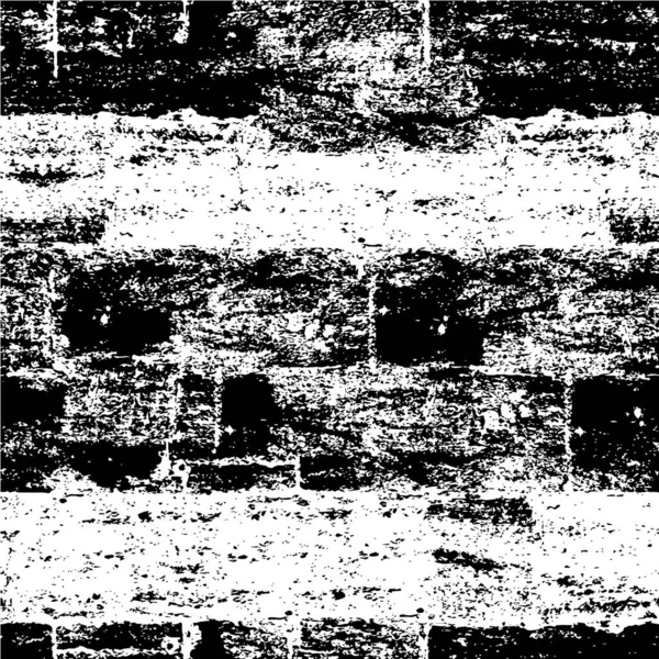 Abstraktes Grunge Muster Schwarz Weiße Textur — Stockvektor