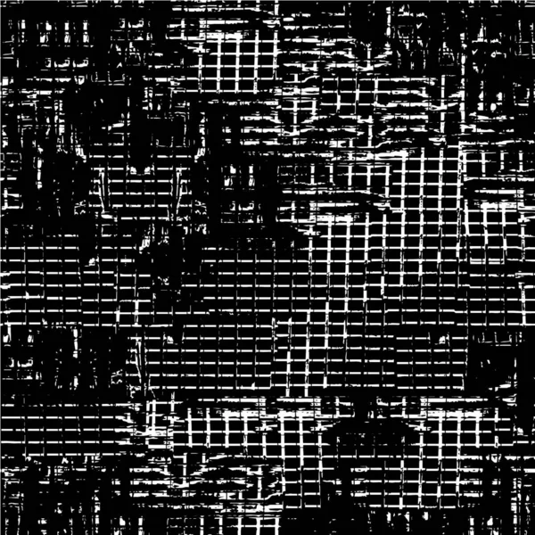 Абстрактний Гранжевий Візерунок Чорно Біла Текстура — стоковий вектор