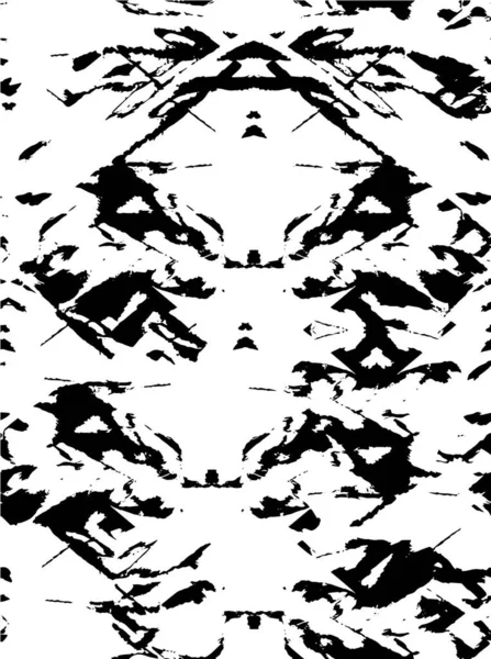 Abstraktní Grunge Vzor Černá Bílá Textura — Stockový vektor