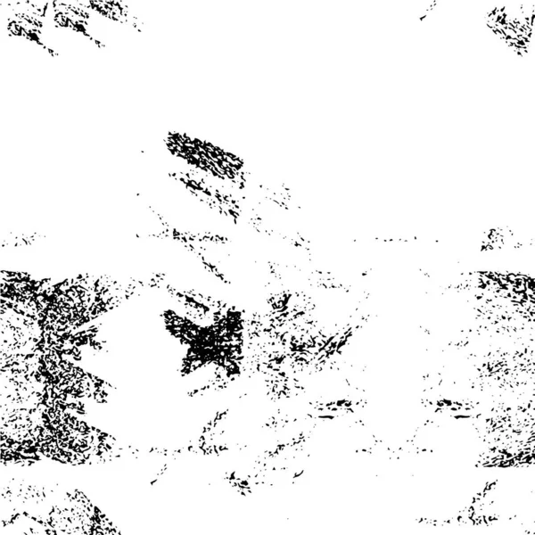 Черно Белый Абстрактный Рисунок Грязный Эффект — стоковый вектор