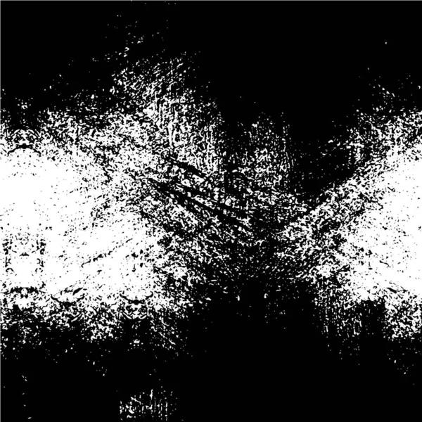 Abstraktes Schwarz Weiß Muster Schmutzige Wirkung — Stockvektor