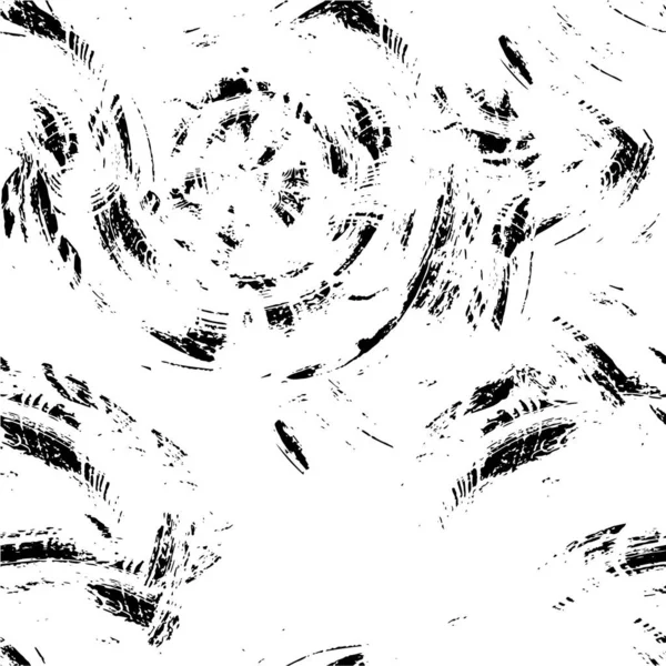 Абстрактная Гранж Текстура Черный Белый Фон — стоковый вектор