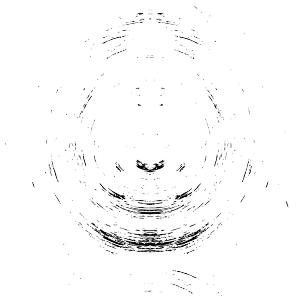 Висока Якість Чорно Білий Круглий Фон Гранжева Текстура — стоковий вектор