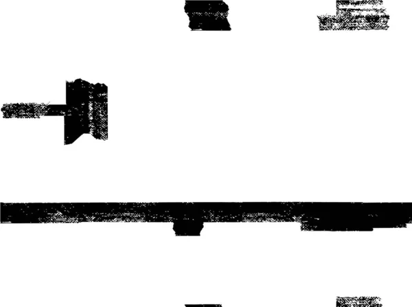 Μαύρο Πινέλο Grunge Πινελιές Μελάνι — Διανυσματικό Αρχείο