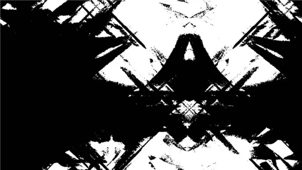 Черно Белая Текстура Текстура Бедствия Абстрактная Поверхность Краски Неровная Поверхность — стоковый вектор