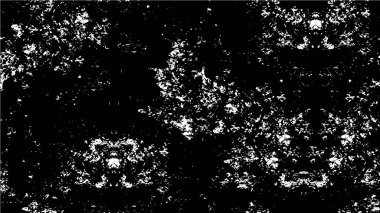 Koyu Grunge Geometrik Deseni