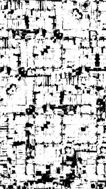 Çatlamış beton tabakasının gergin dokusu. Taş ya da beton. Grunge 'un arka planı. bir yarım ton vektör illüstrasyonu