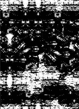 Siyah beyaz monokrom eski grunge vintage eskimiş arka plan soyut antika desenli retro model