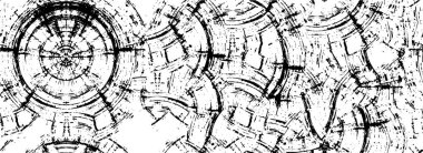 Çizik ve çatlaklarla metal doku