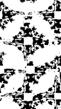 tasarım ve dekorasyon için monokrom soyut desen