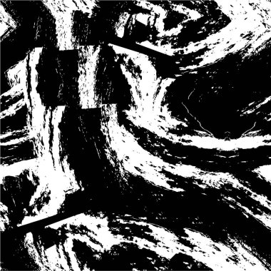 tasarım ve dekorasyon için monokrom soyut desen