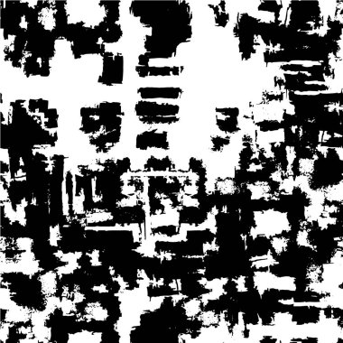 tasarım ve dekorasyon için siyah ve beyaz soyut desen