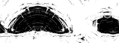 tasarım ve dekorasyon için siyah ve beyaz soyut desen