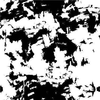 Siyah ve beyaz renklerde soyut grunge arkaplanı. vektör illüstrasyonu