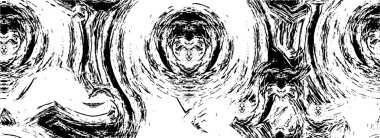 Siyah ve beyaz renklerde soyut grunge arkaplanı. vektör illüstrasyonu