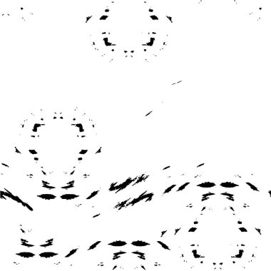 Siyah ve beyaz renklerde soyut grunge arkaplanı. vektör illüstrasyonu