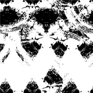 Siyah ve beyaz renklerde soyut grunge arkaplanı. vektör illüstrasyonu