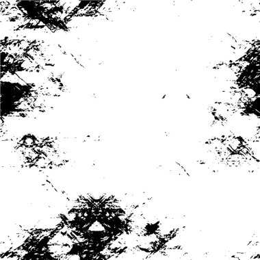 Siyah ve beyaz renklerde soyut grunge arkaplanı. vektör illüstrasyonu