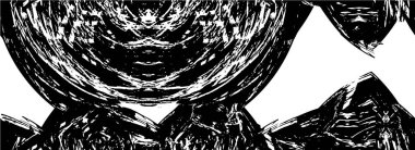 soyut grunge arkaplanı siyah ve beyaz renklerde