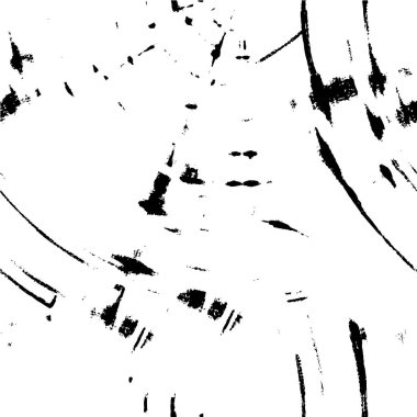 Siyah ve beyaz renklerde soyut grunge arkaplanı. vektör illüstrasyonu