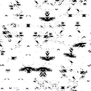 Siyah ve beyaz renklerde soyut grunge arkaplanı. vektör illüstrasyonu