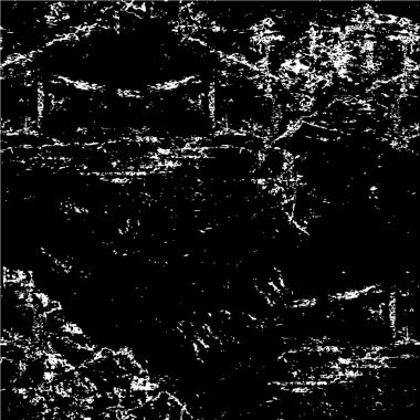 Çizik ve çiziklerle dolu siyah beyaz bir arka plan. Soyut vektör çizimi. soyut vektör illüstrasyonu.