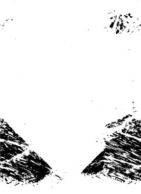 Siyah ve beyaz grunge arka plan, vektör çizim